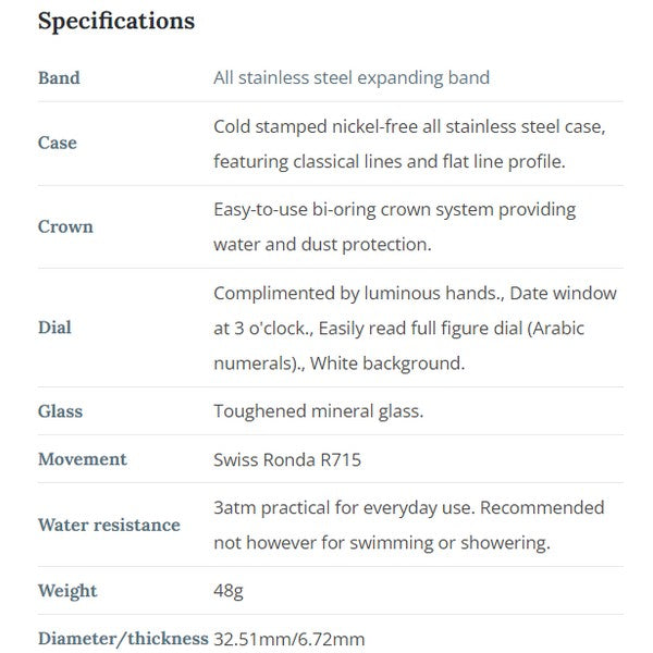 Adina Unisex Gold Plated Everyday Stretch Band Watch