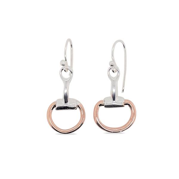 SS RGP Horse Bit Earrings