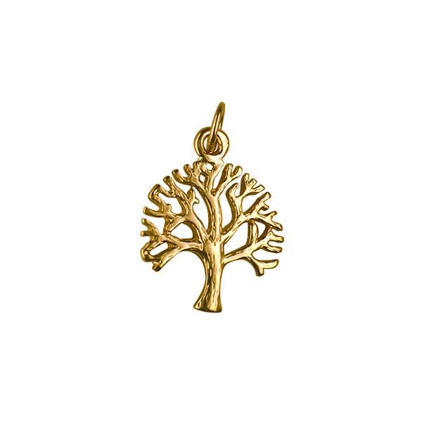 9ct Yellow Gold Tree of Life Pendant