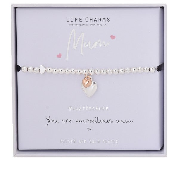 Mum Life Charms Bracelet