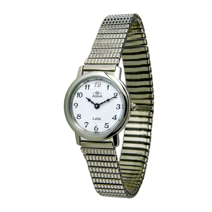 Adina Ladies everyday steel stetch band watch