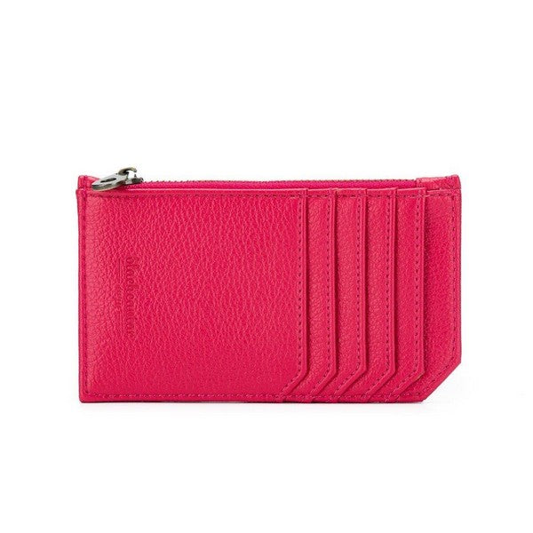 Gabbie Card Holder Coin Purse - Fucshia