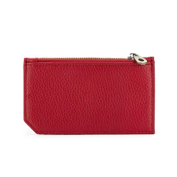 Gabbie Card Holder Coin Purse - Raspberry