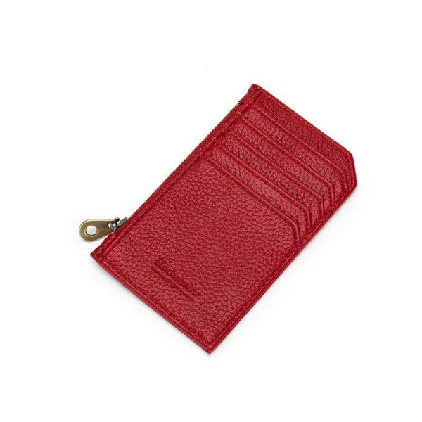 Gabbie Card Holder Coin Purse - Raspberry