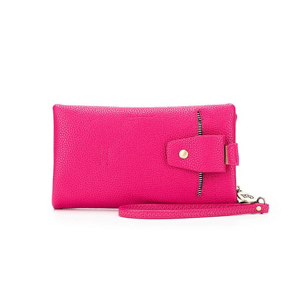 Mavie Phone Holding Wallet - FUCHSIA