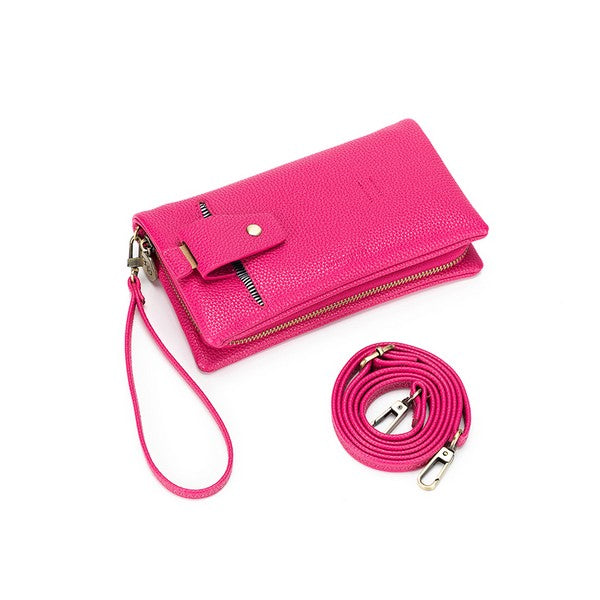 Mavie Phone Holding Wallet - FUCHSIA