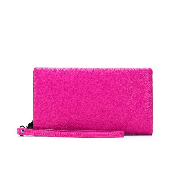 Mavie Phone Holding Wallet - FUCHSIA