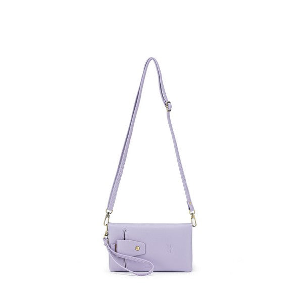 Mavie Phone Holding Wallet - Lilac