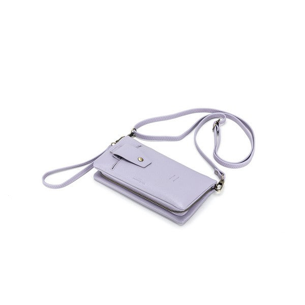 Mavie Phone Holding Wallet - Lilac