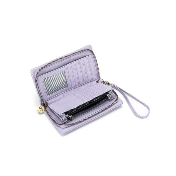 Mavie Phone Holding Wallet - Lilac