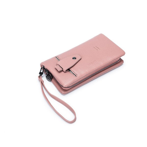 Mavie Phone Holding Wallet - Deep Pink