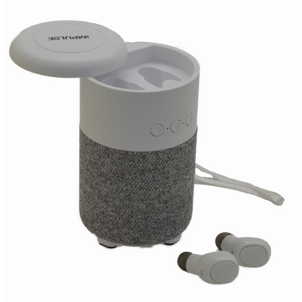 Impulse Air Duo Bluetooth Speaker and Bluetooth Earphone Set