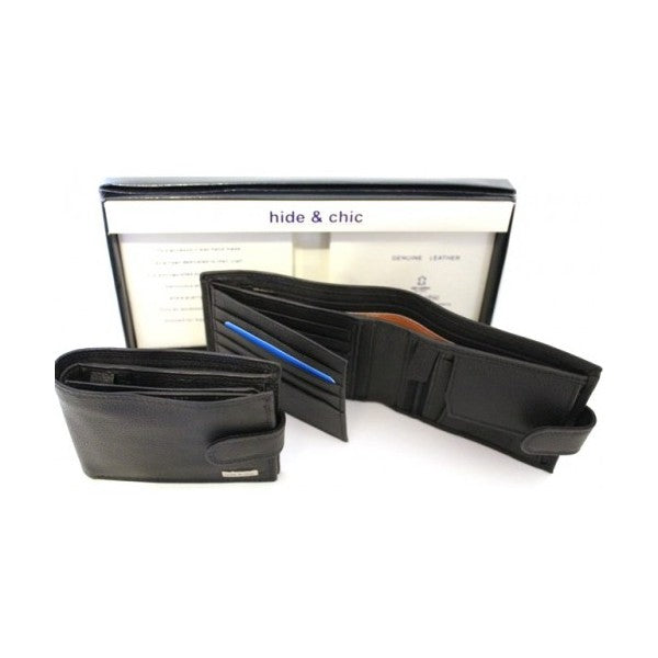 Hide and Chic RFID Leather Wallet