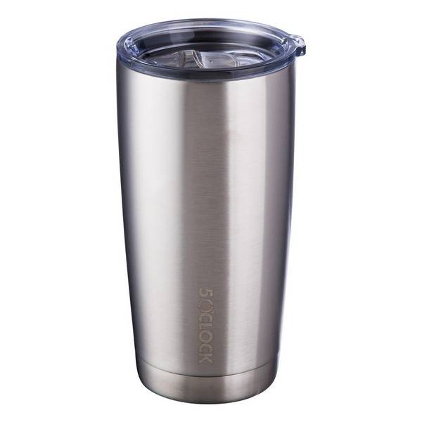 Brushed Stainless Steel Tumbler 590ml