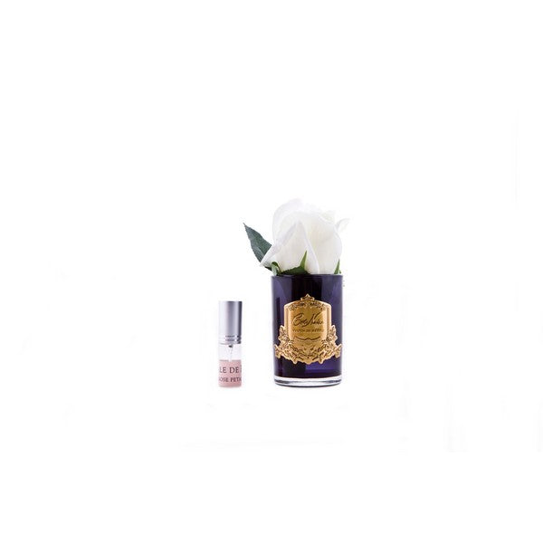 Rose Flower In Glass Vase