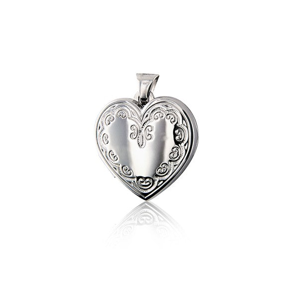 Silver Heart Locket