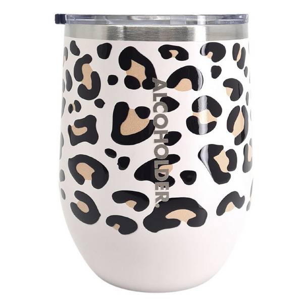 Leopard Print Stemless Tumbler 355ml
